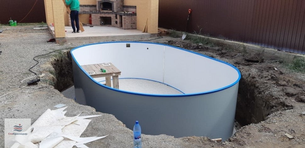 ,,Chemoform'' bazen od metalne konstrukcije 5.25m x 3.2m x 1.5m – Set ,,Astral pool''