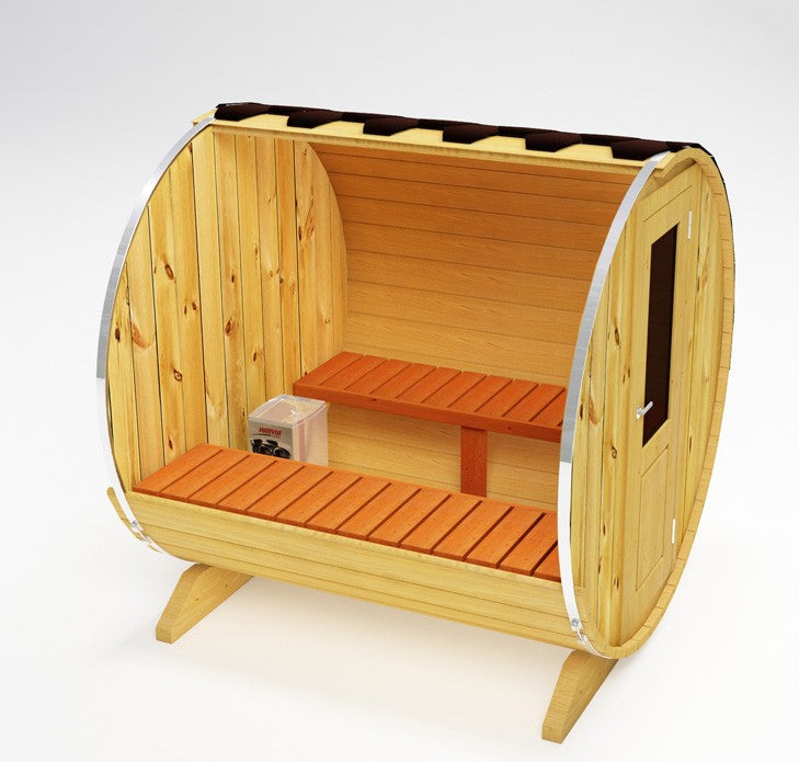 Barrel sauna S23T