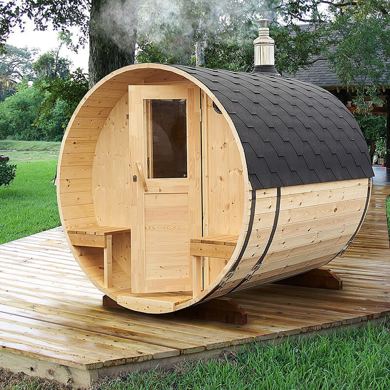 Barrel sauna S2VT