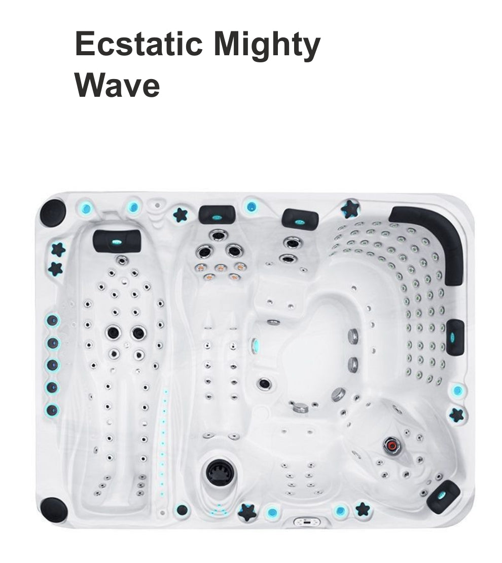 Ecstatic Mighty Wave Exclusive Hidromasažna kada