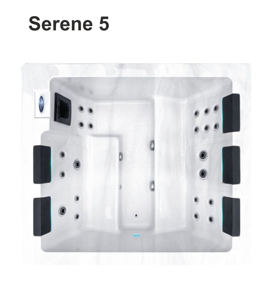 Serene 5 Modern Hidromasažna kada