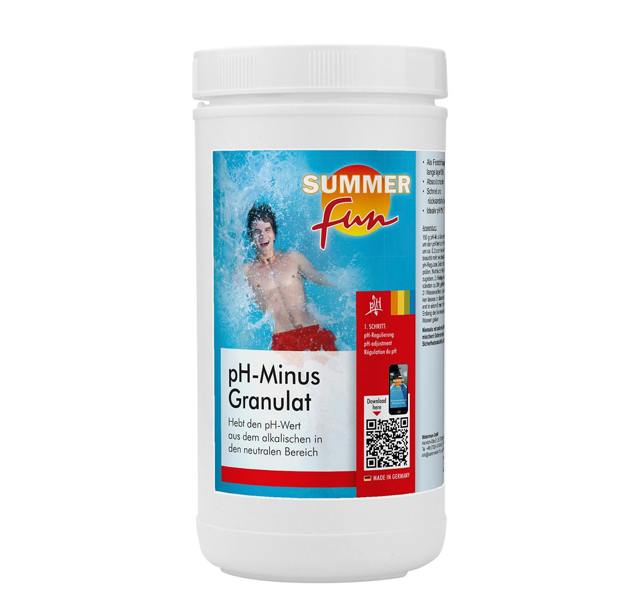 Summer Fun PH-Minus Granulat 1,5kg