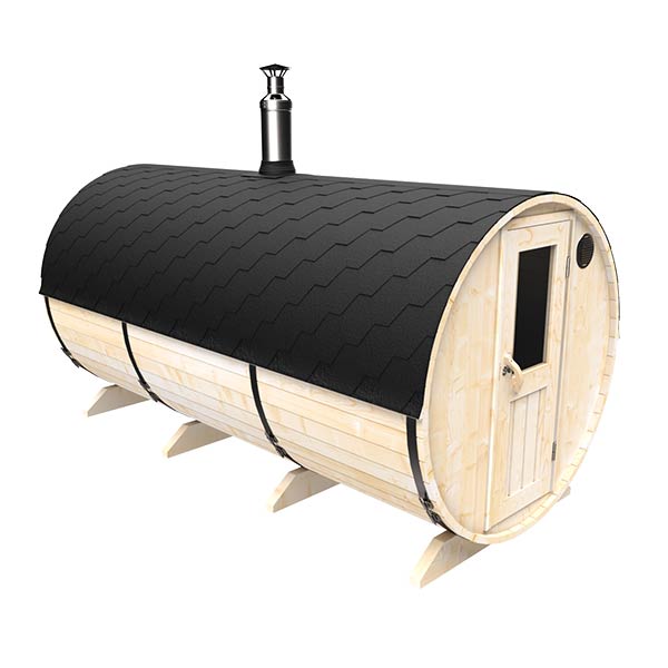 Barrel sauna S4DT