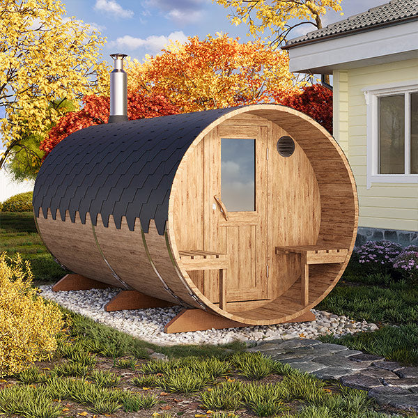 Barrel sauna S4PVT