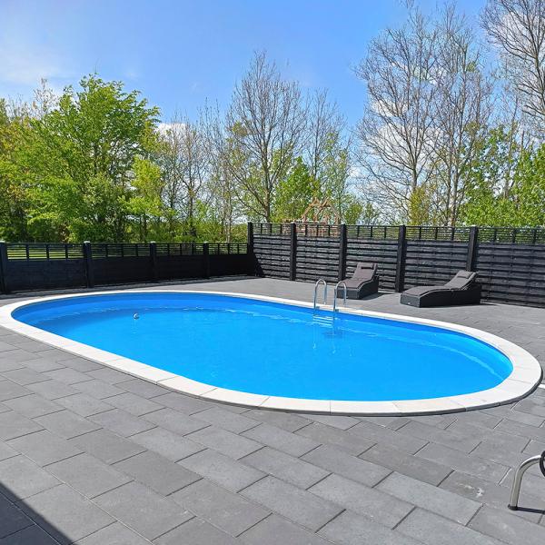 ,,Chemoform'' bazen od metalne konstrukcije 8 m x 4.2m x 1.5m – Set ,,Astral pool''