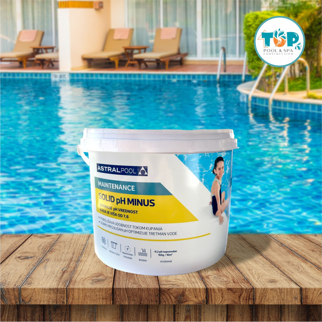 Solid PH minus 8kg,Astral pool