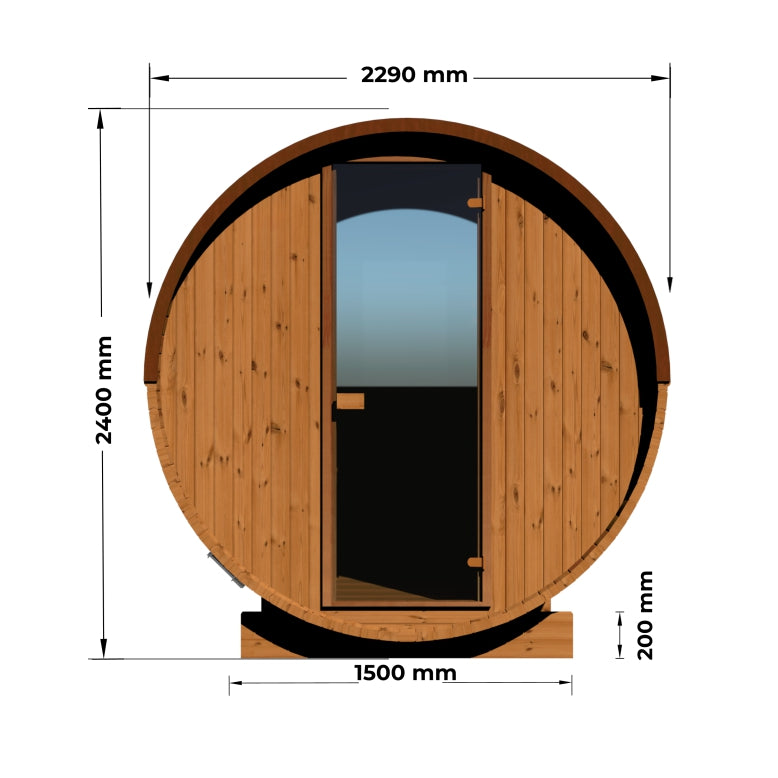 Hello Clasic 225 Spoljna sauna