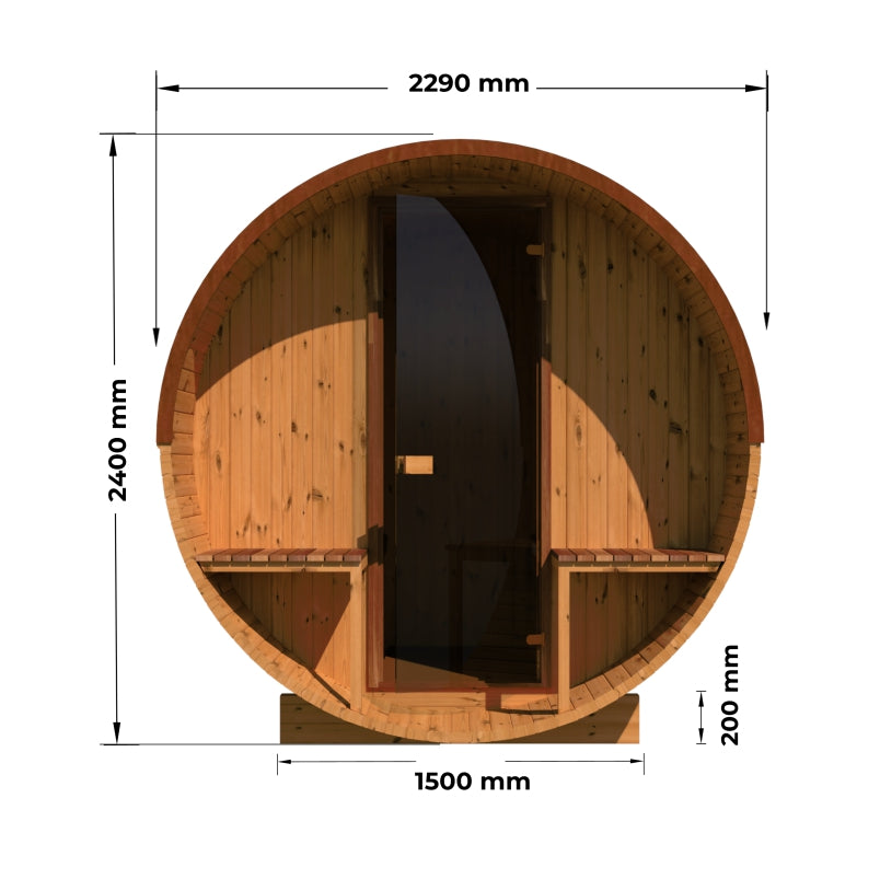Luma Clasic 260 Spoljne saune