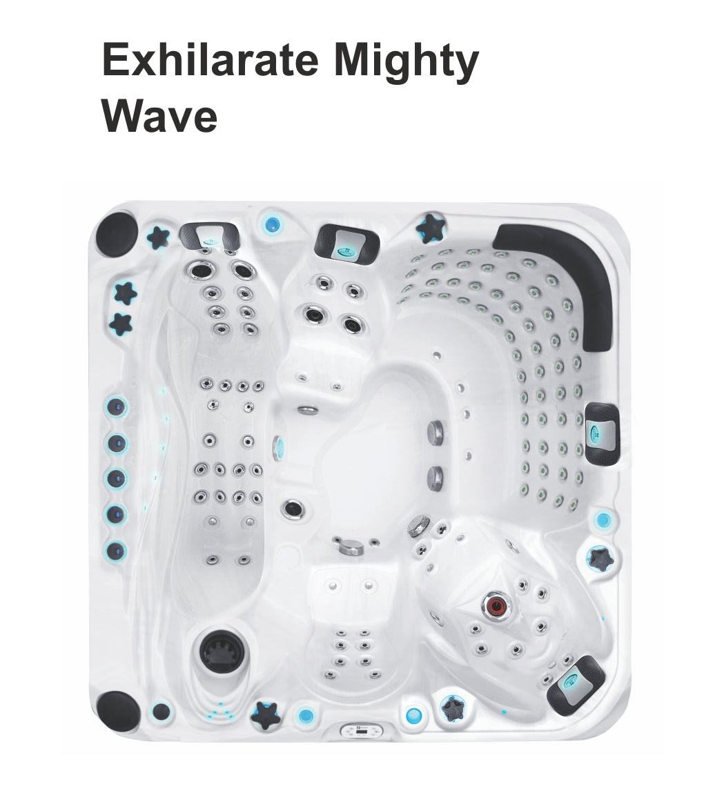 Exhilarate Mighty Wave Exclusive Hidromasažna kada