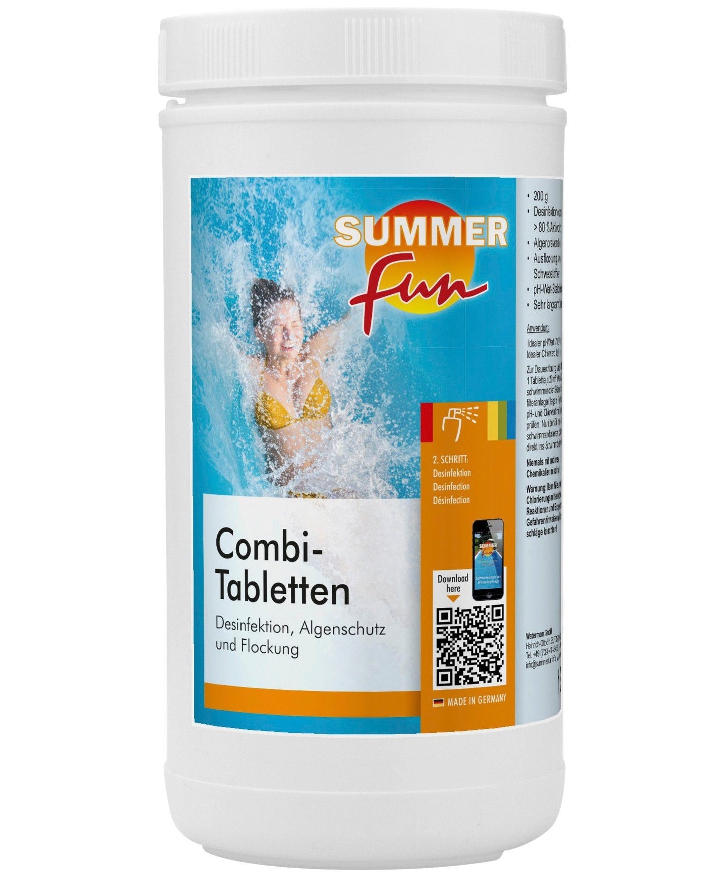 Summer Fun Combi Tab 200g/1kg