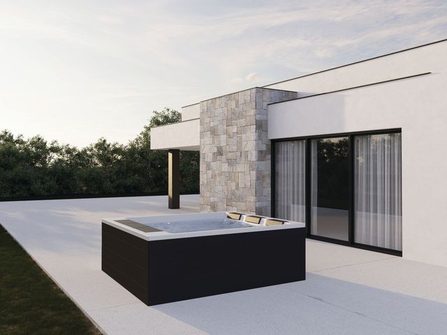 Lounge Divine Plus-Hidromasažna kada