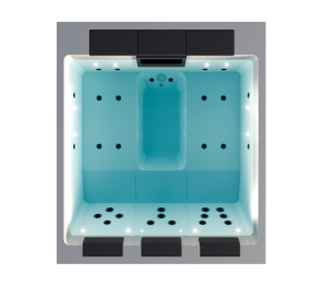 Lounge Divine-Hidromasažna kada