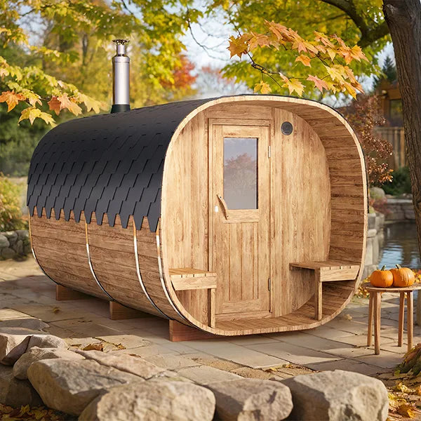 Round Cube sauna SQR4PVT