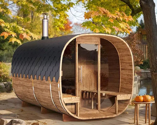 Round Cube sauna SQR4PVT