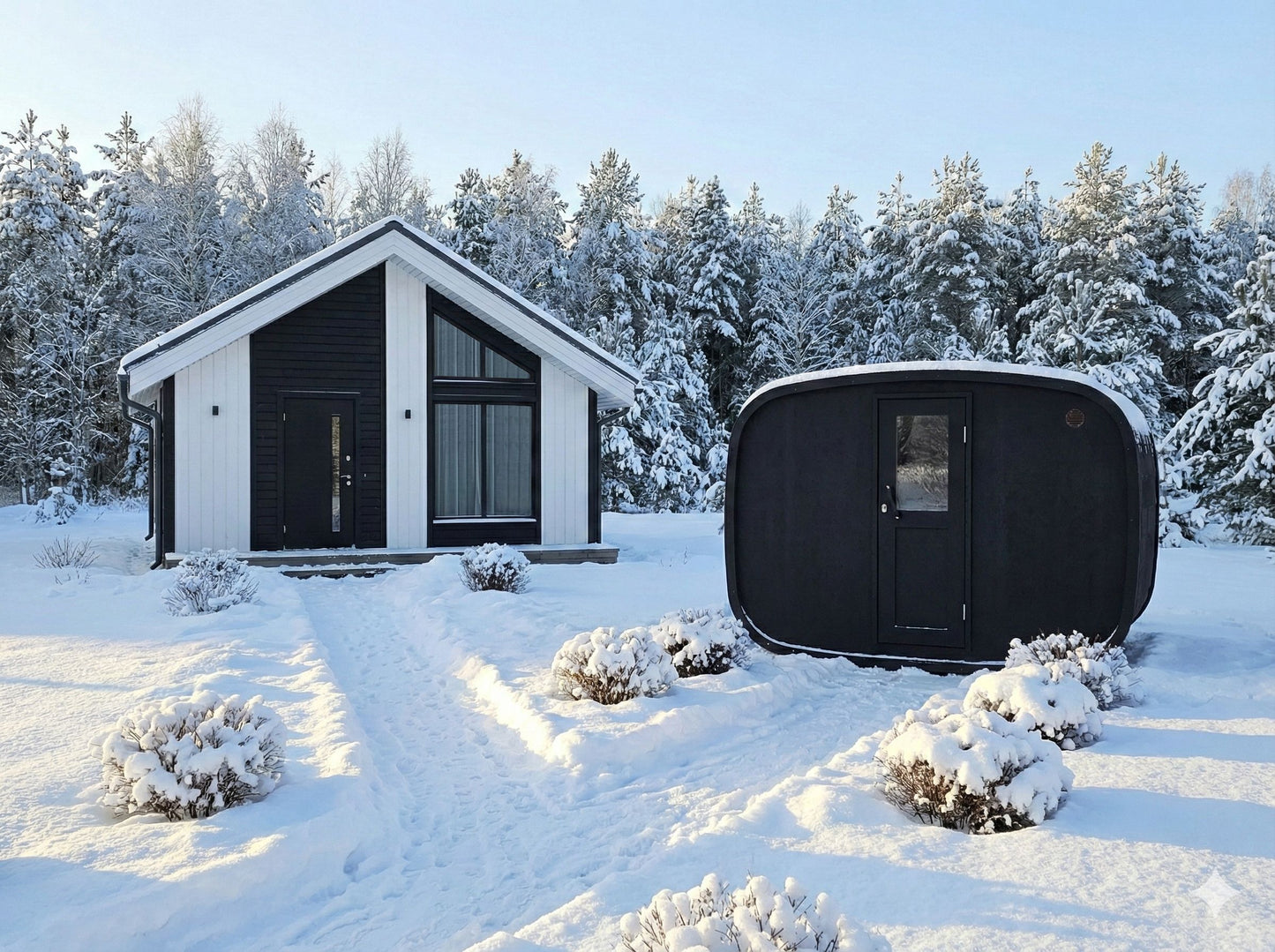 Vision sauna ovalna