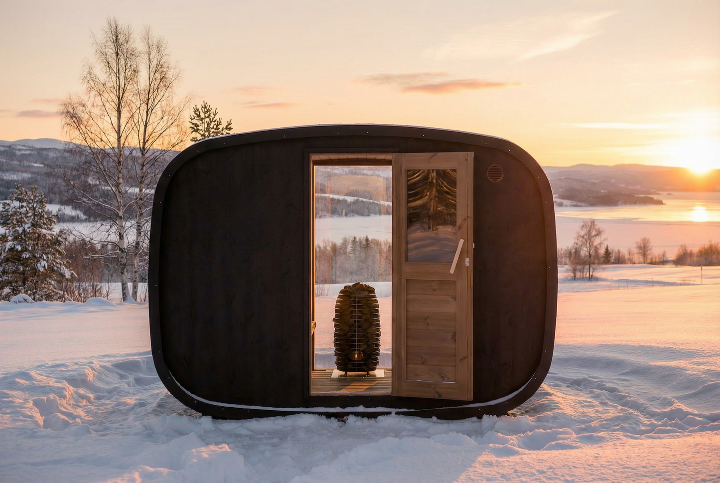 Vision sauna ovalna