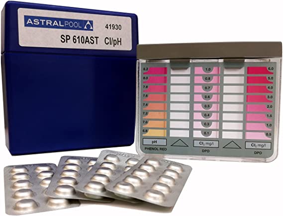 Testeri za merenje CL i PH bazenske vode u tabletama,Astral pool