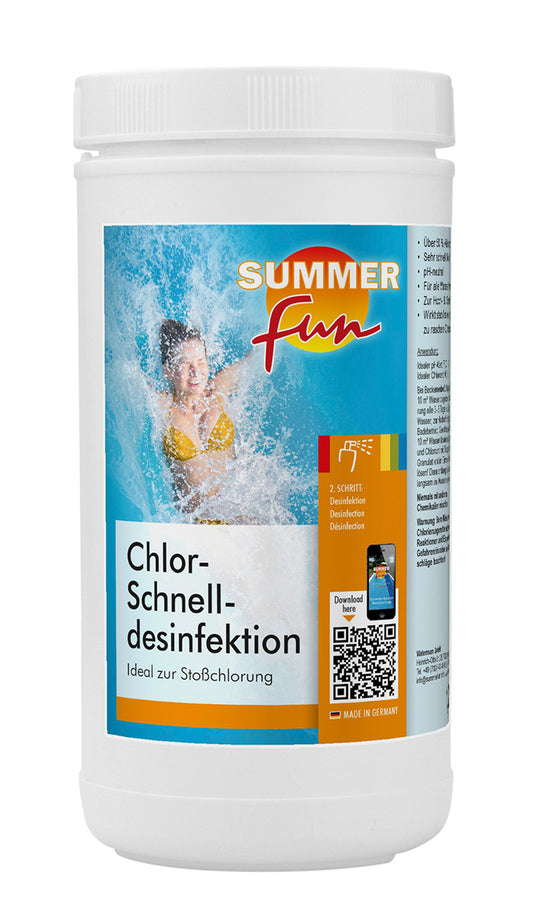 Summer Fun,hlorne granule 56%  1kg